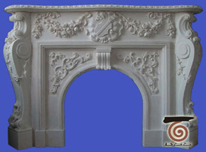 marble fireplace surround