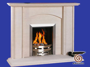 marble fireplace mantel E-FP001
