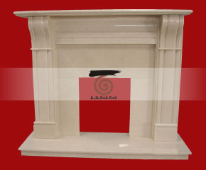 marble fireplace mantel E-FP003