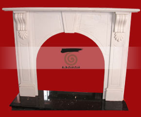marble fireplace mantel E-FP008