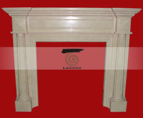 marble fireplace mantel E-FP013