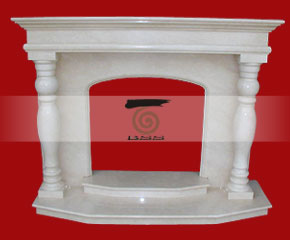marble fireplace mantel E-FP014