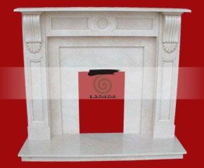 marble fireplace mantel E-FP020