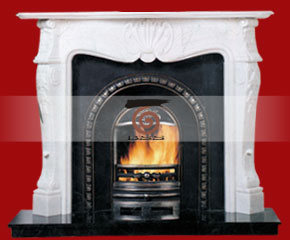Marble Fireplace Mantel E-FP041