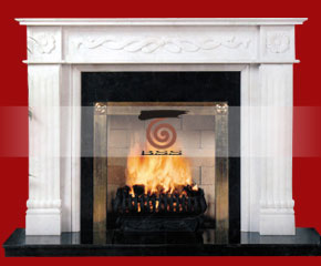 Marble Fireplace Mantel E-FP042