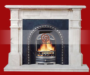 Marble Fireplace Mantel E-FP043