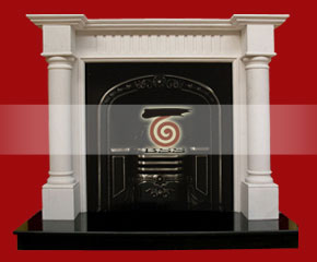 Marble Fireplace Mantel E-FP051