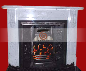 Marble Fireplace Mantel E-FP052