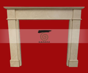 marble fireplace mantel E-FP058