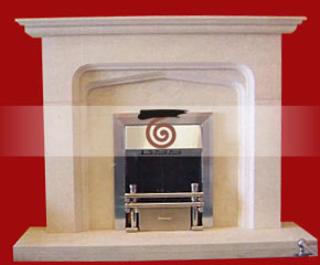 marble fireplace mantel E-FP073