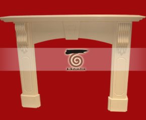 marble fireplace mantel E-FP082
