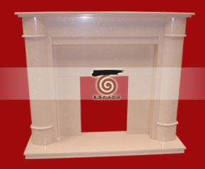 marble fireplace mantel E-FP084