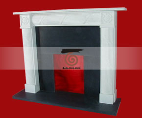 stone fireplace mantel E-FP090