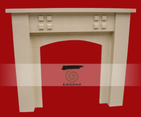 stone fireplace mantel E-FP093
