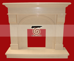 marble fireplace mantel E-FP002