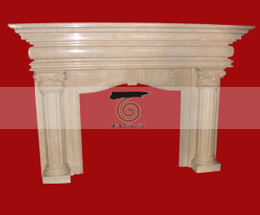 marble fireplace mantel E-FP008