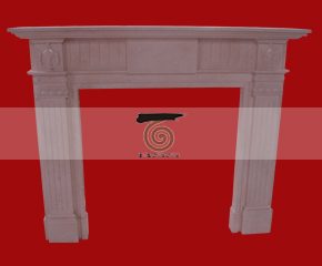 marble fireplace mantel E-FP012