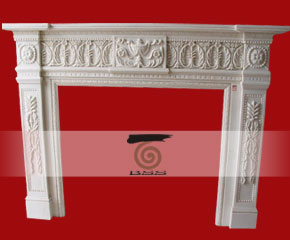 stone fireplace mantel surround O-FP011