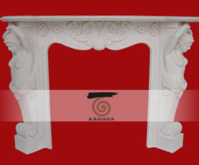 stone fireplace mantel surround O-FP013