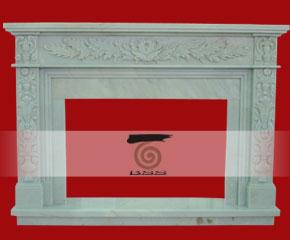 stone fireplace mantel surround O-FP017