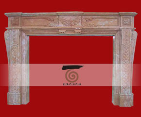 stone fireplace mantel surround O-FP018