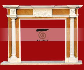 marble fireplace O-FP020 (WFP011)