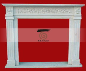 marble fireplace O-FP026 (WFP024)